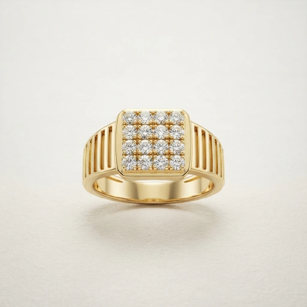 Diamond GENTS RING